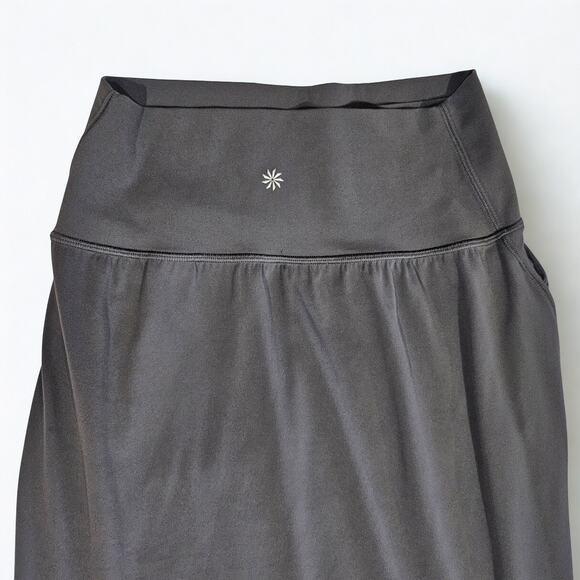 Athleta Charcoal Transcend Pencil Skirt - Picture 6 of 9